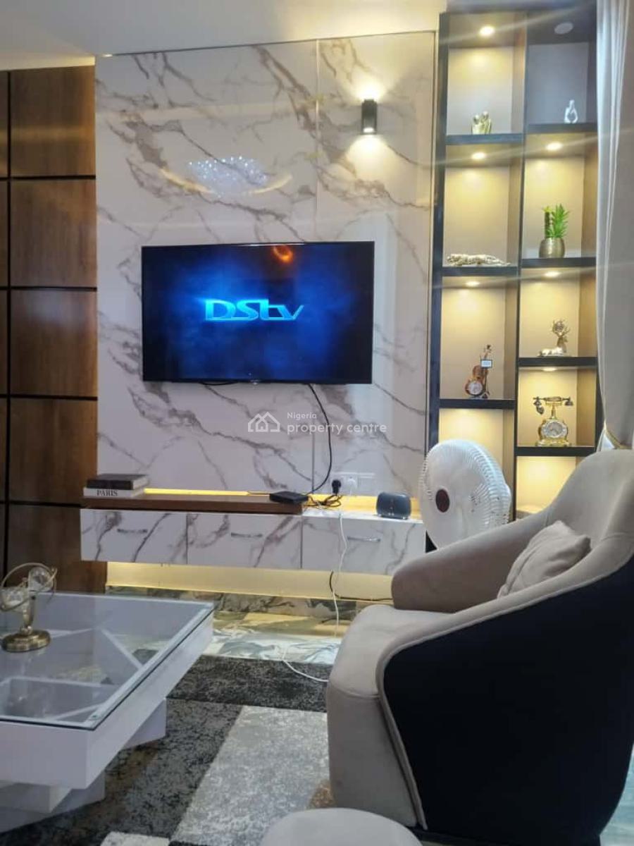 Exquisitly Furnished Room and Parlor Secured Estate, Access Coded Estate, Osapa, Lekki, Lagos, Mini Flat (room and Parlour) for Rent