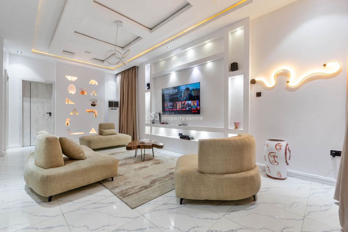 Luxury 4 Bedroom Apartment, Ikate, Lekki, Lagos, Flat / Apartment Short Let