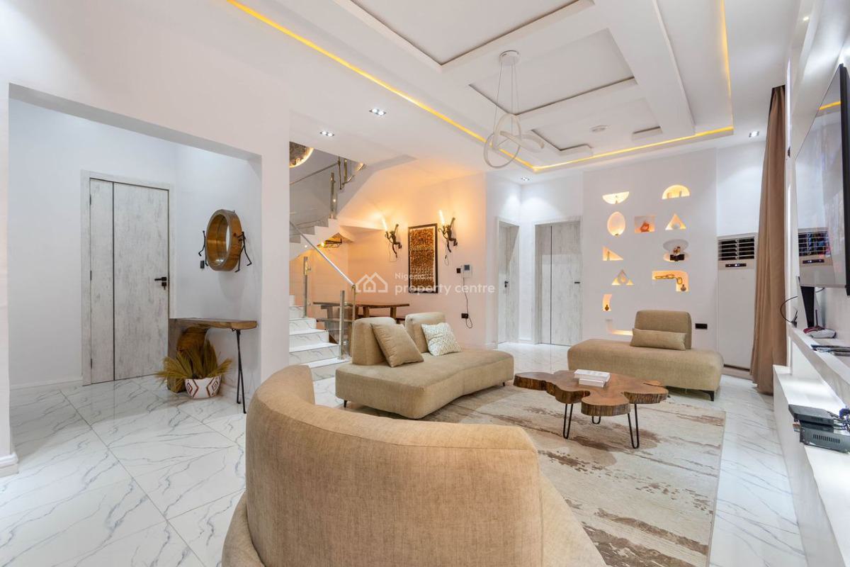 Luxury 4 Bedroom Apartment, Ikate, Lekki, Lagos, Flat / Apartment Short Let