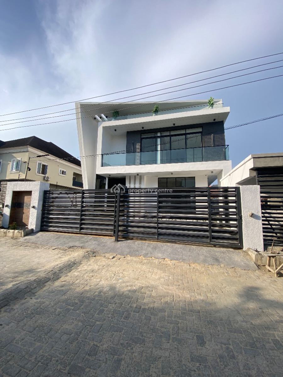 Automated 5bedroom Duplex Comes with Swimming Pool, By Blenco Supermarket, Sangotedo, Ajah, Lagos, Detached Duplex for Sale
