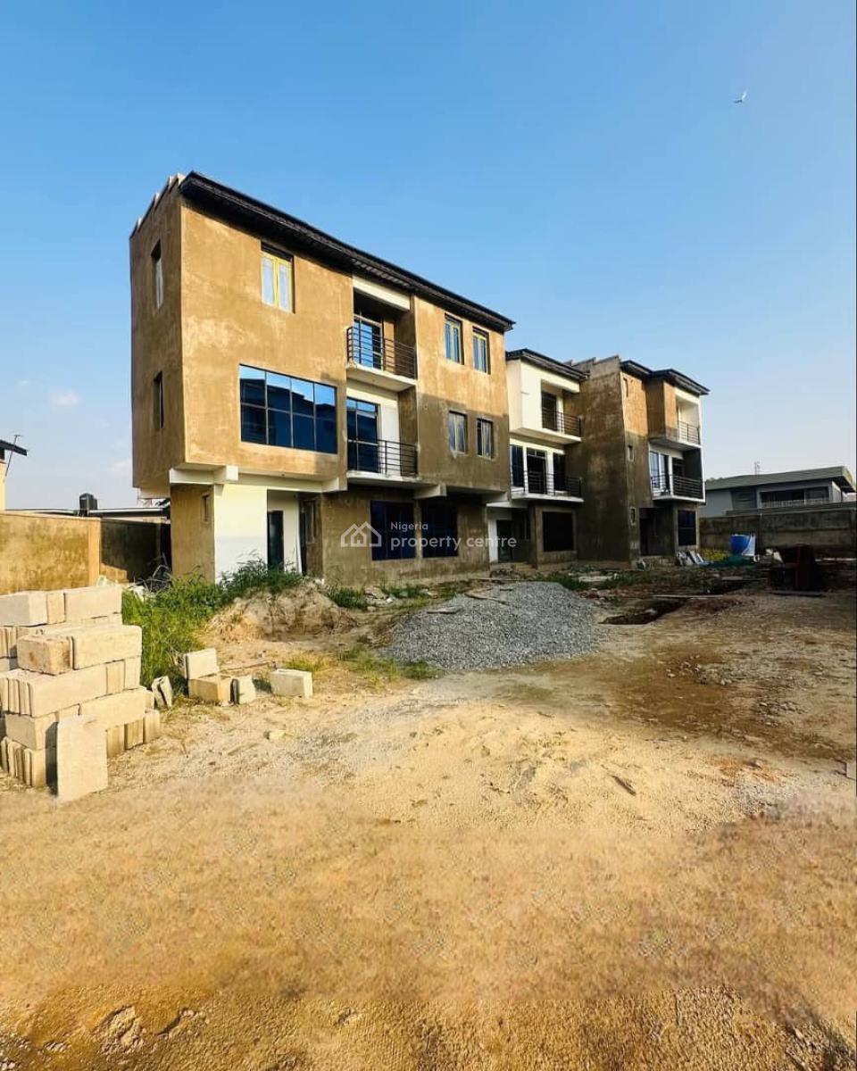 Elegant 4 Bedroom Terrace Duplex with Bq in Serene Estate, Ogba, Ikeja, Lagos, Terraced Duplex for Sale