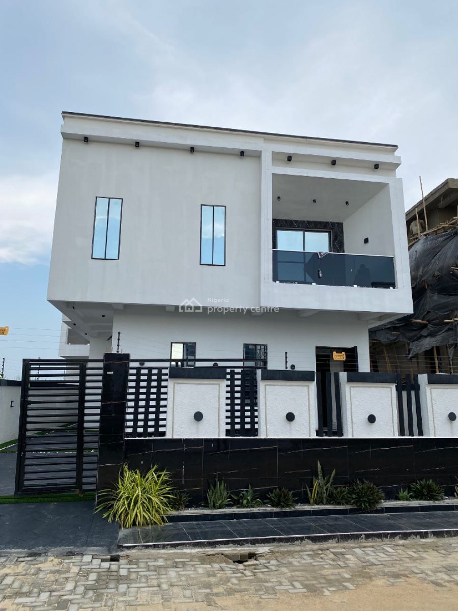 Luxury 5 Bedroom Fully Detached Duplex with Bq, Lekki Palm City Estate, Ajah, Lagos, Detached Duplex for Sale