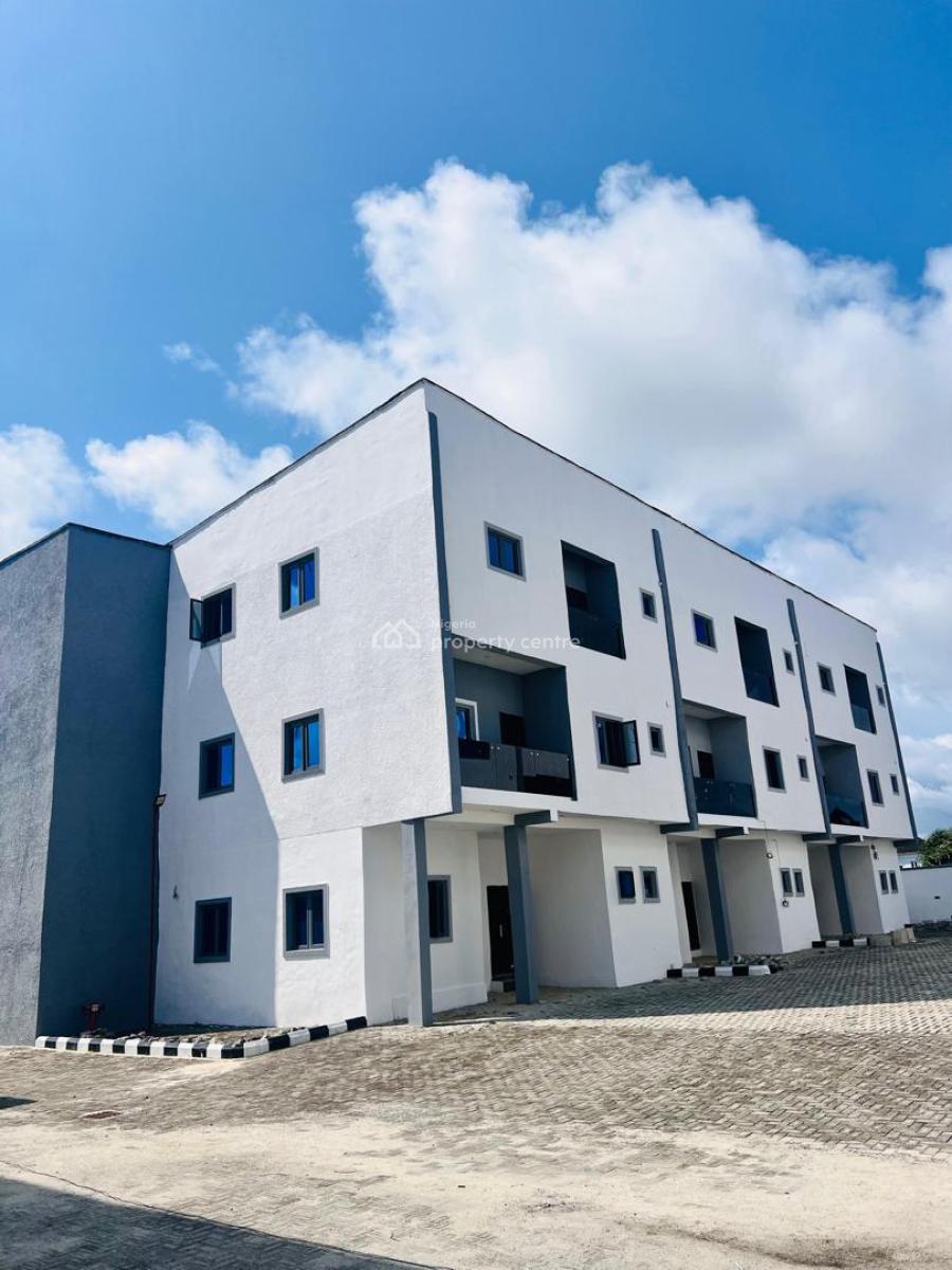 Pay & Pack Into 4 Bedroom Terrace Duplex, in Sangotedo Lagos, Monastery Road, Sangotedo, Ajah, Lagos, Terraced Duplex for Sale