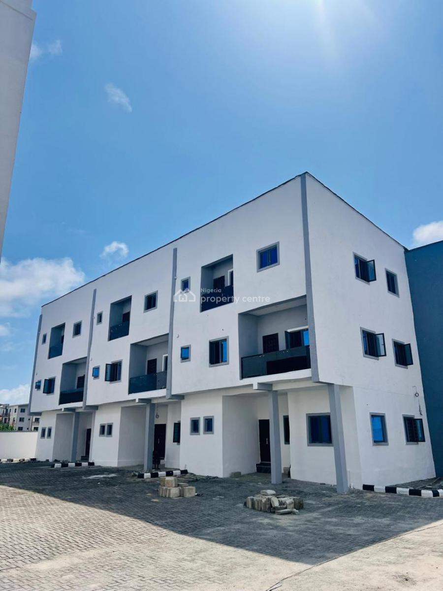 Pay & Pack Into 4 Bedroom Terrace Duplex, in Sangotedo Lagos, Monastery Road, Sangotedo, Ajah, Lagos, Terraced Duplex for Sale