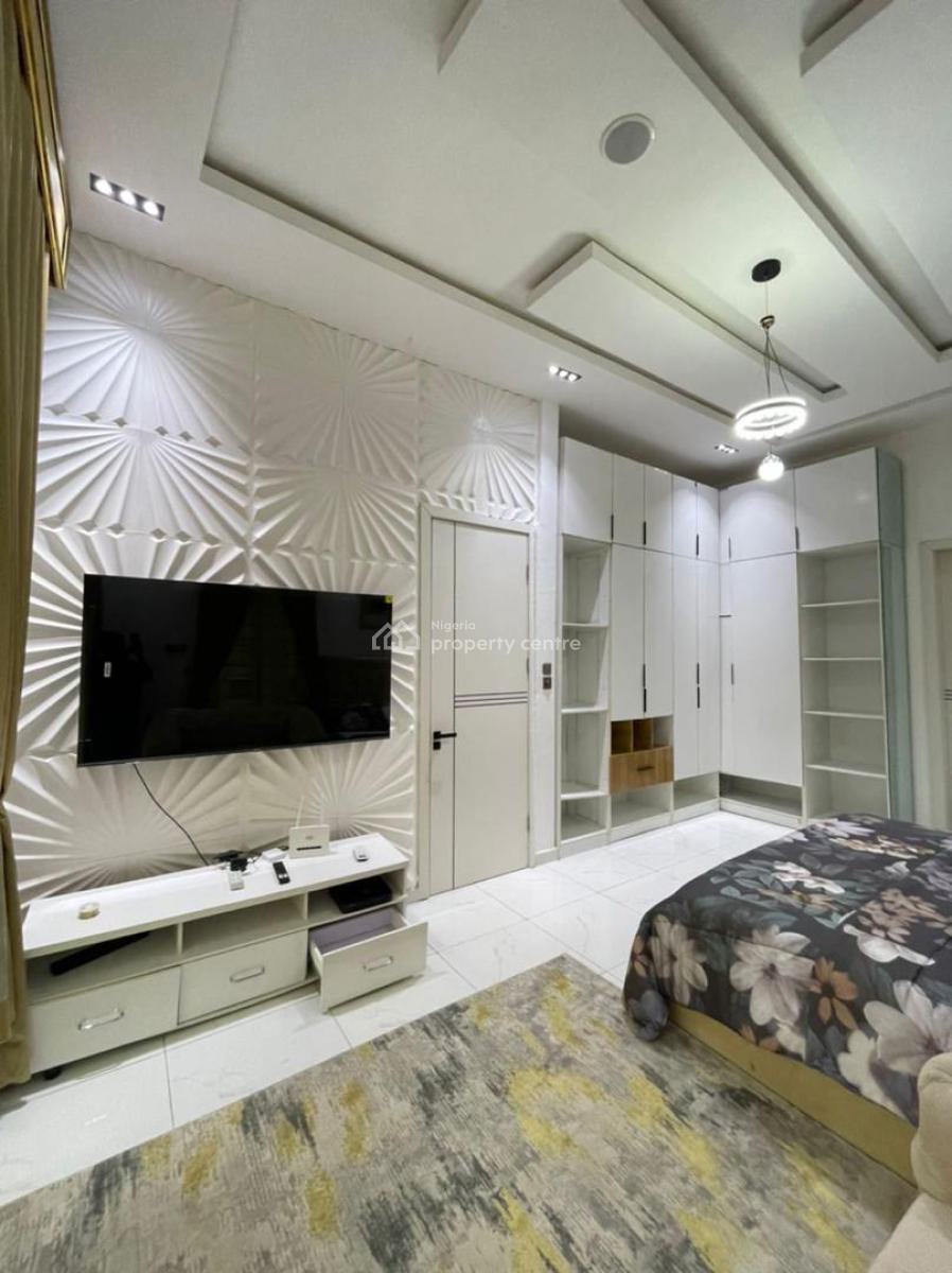 Fully Furnished 4 Bedroom Duplex with Excellent Facilities, Lekki, Ikota, Lekki, Lagos, Semi-detached Duplex for Rent