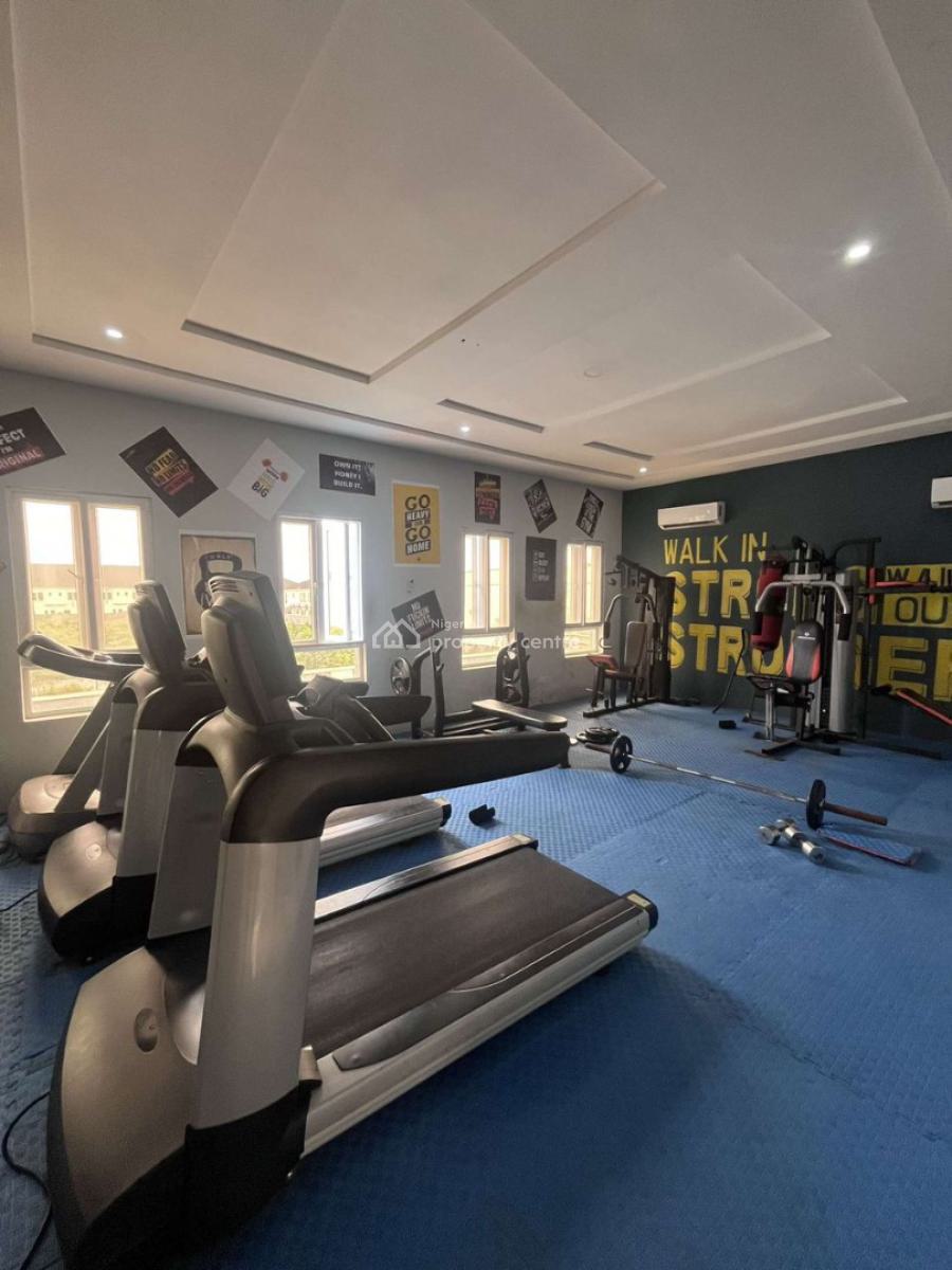 Luxury and Fully Serviced Studio Apartment Upstairs with Kitchen, Ivy Gardens , Orchid Road Lekki, Lekki Expressway, Lekki, Lagos, Self Contain (single Rooms) for Rent