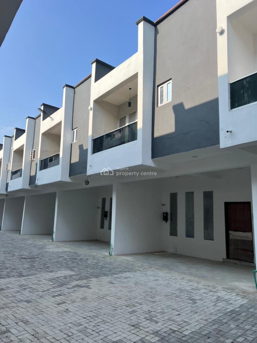 Luxury 4 Bedroom Terrace Duplex with Pool, Gym & Playground, Lekky County, Lekki, Lagos, Terraced Duplex for Rent