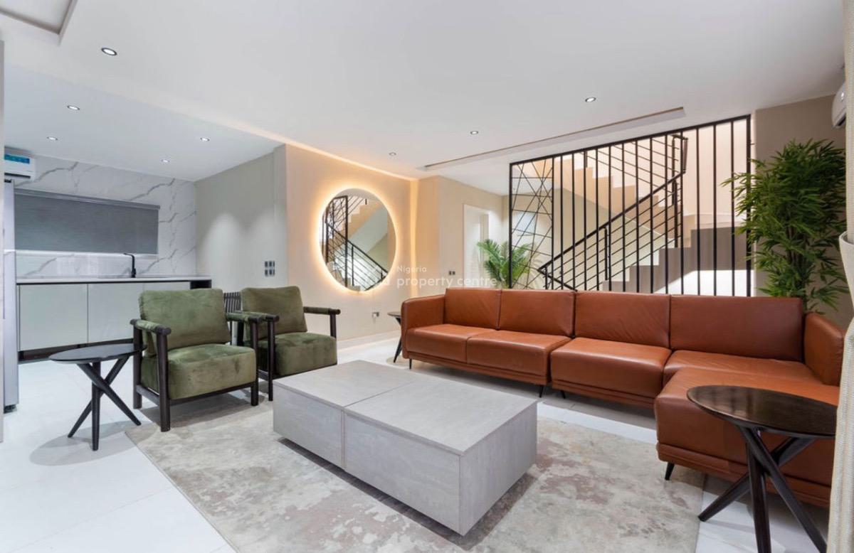 Luxury 3 Bedroom Terrace Duplex with Ps5, Kusenla Road, Seagate Estate, Asher Court 5, Ikate Elegushi, Lekki, Lagos, Flat / Apartment Short Let