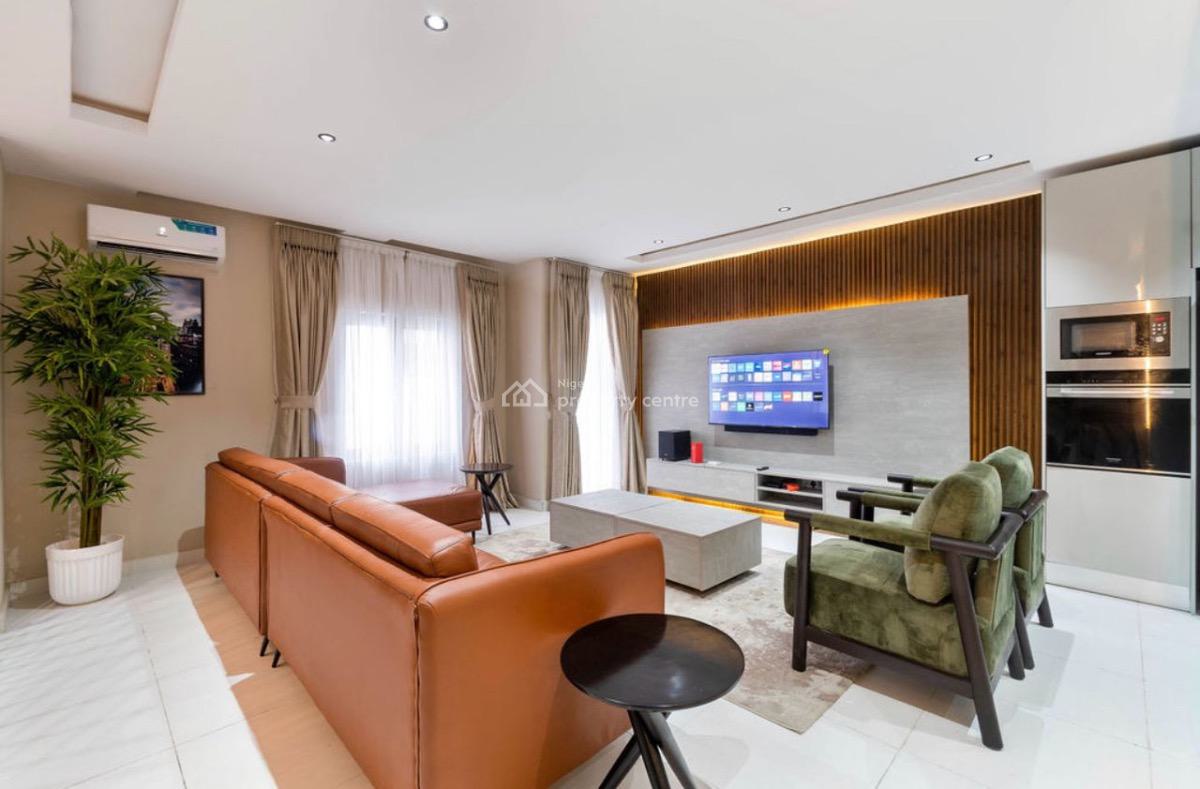 Luxury 3 Bedroom Terrace Duplex with Ps5, Kusenla Road, Seagate Estate, Asher Court 5, Ikate Elegushi, Lekki, Lagos, Flat / Apartment Short Let