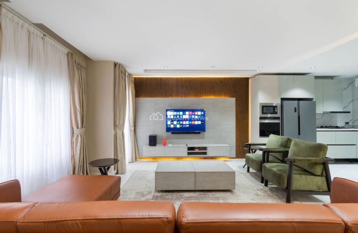 Luxury 3 Bedroom Terrace Duplex with Ps5, Kusenla Road, Seagate Estate, Asher Court 5, Ikate Elegushi, Lekki, Lagos, Flat / Apartment Short Let