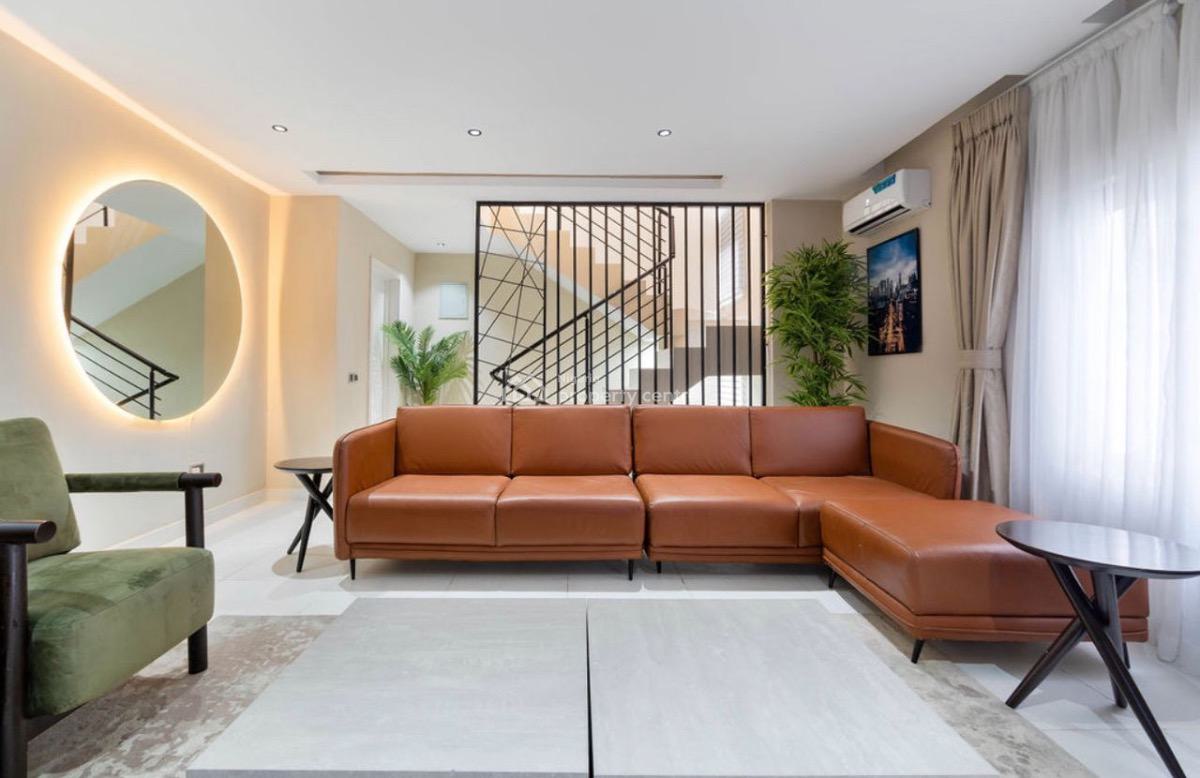 Luxury 3 Bedroom Terrace Duplex with Ps5, Kusenla Road, Seagate Estate, Asher Court 5, Ikate Elegushi, Lekki, Lagos, Flat / Apartment Short Let