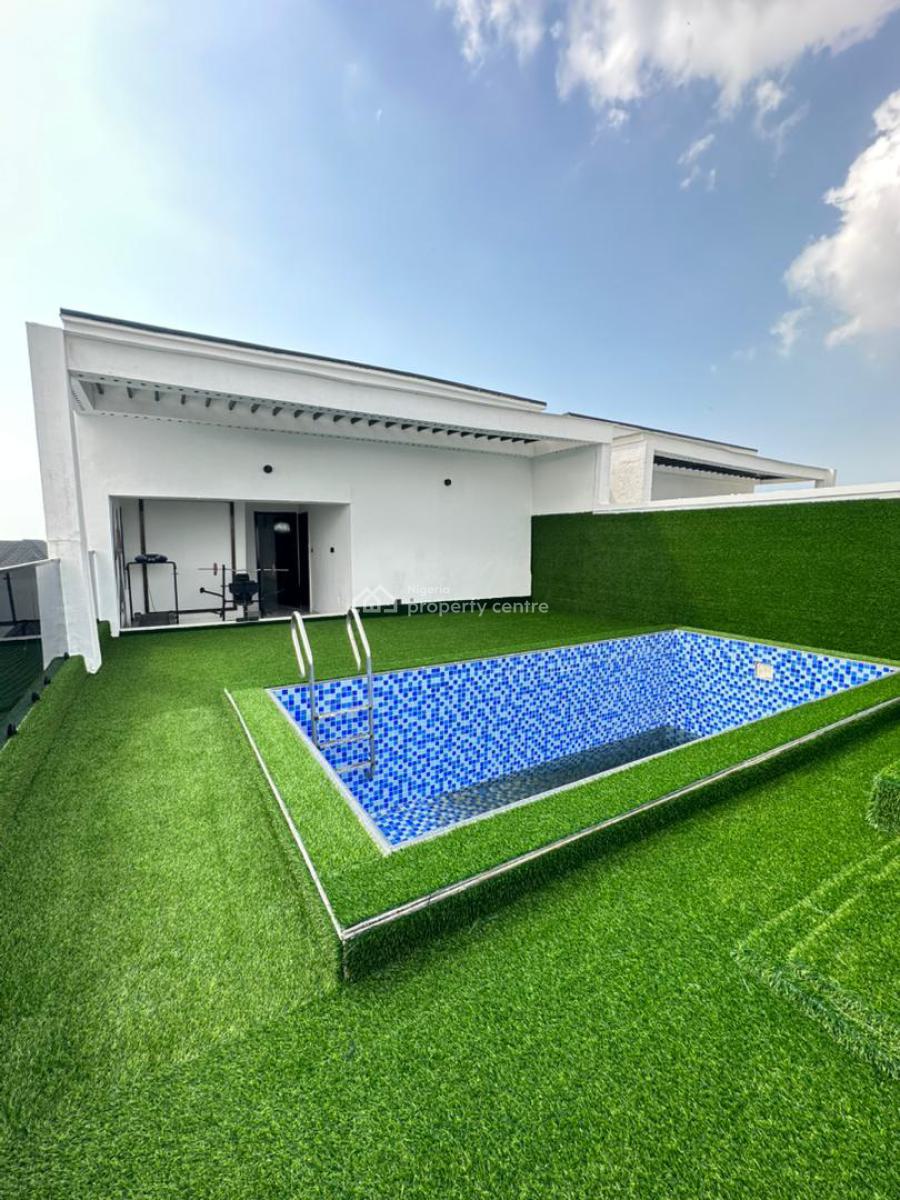 5 Bedroom Detached Duplex with Pool, Open Rooftop, Gym & Bq, Orchid Road, Lekki, Lagos, Detached Duplex for Sale