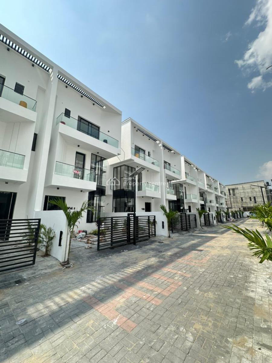 4 Bedroom Semi Detached Duplex with Bq in Secured Estate, Orchid Road, Lekki, Lagos, Semi-detached Duplex for Sale