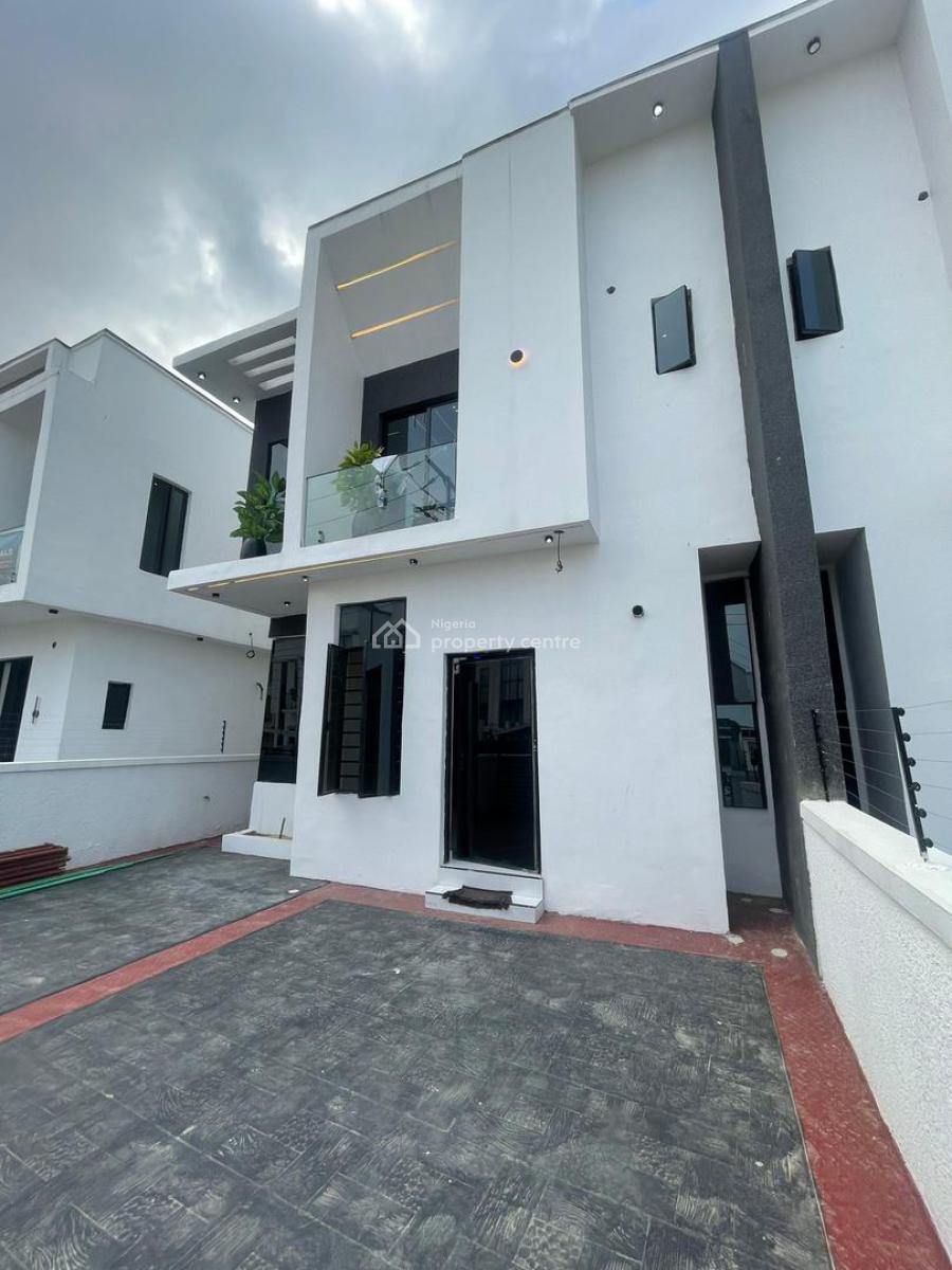 4 Bedroom Semi Detached Duplex with Bq, Smartly Built Home with Bq in a Serene and Secured Estate, Ajah, Lekki Phase 2, Lekki, Lagos, Semi-detached Duplex for Sale