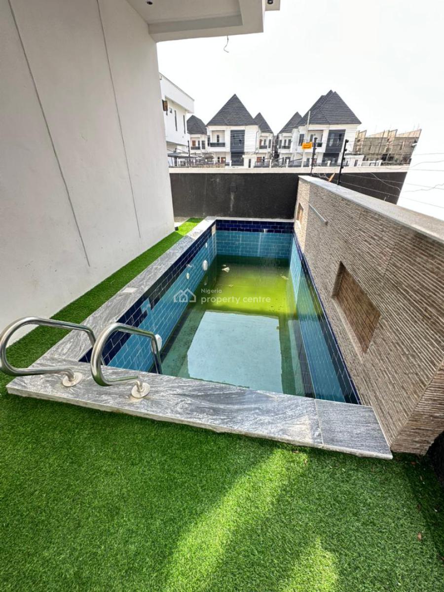 5 Bedroom Detached Duplex with Swimming Pool and Bq in Secure Location, Orchid Road, Lekki, Lagos, Detached Duplex for Sale