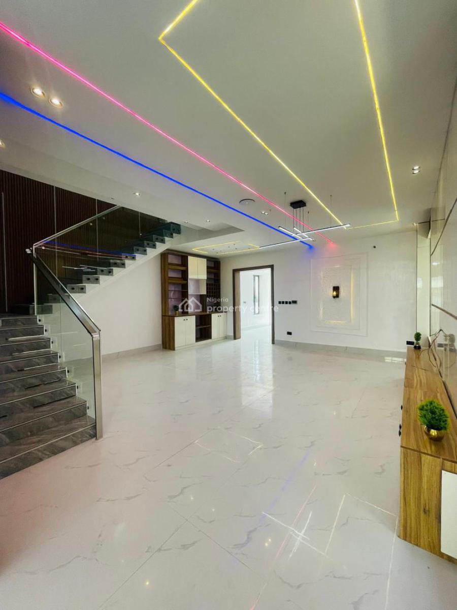 Luxury 5 Bedroom Fully Detached Duplex Smart Home, Smartly Designed Home with Pool and Bq in a Secured Estate, Ajah, Lekki, Lagos, Detached Duplex for Sale