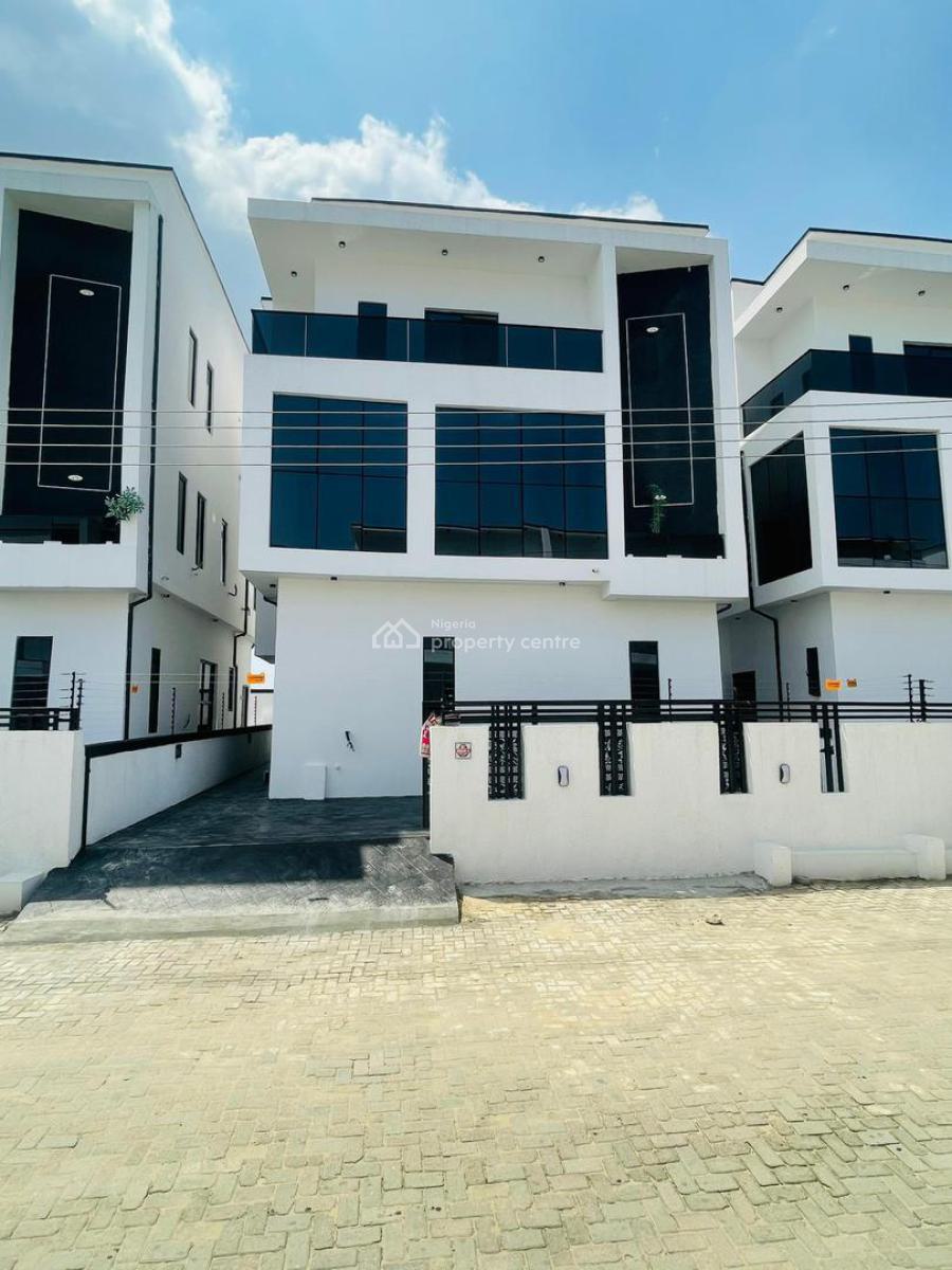 Luxury 5 Bedroom Fully Detached Duplex Smart Home, Smart Automated Home with Bq in a Secured Estate, Ajah, Lekki Phase 2, Lekki, Lagos, Detached Duplex for Sale