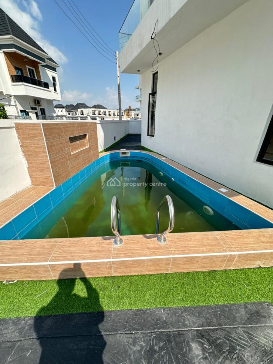5 Bedroom Detached Duplex with a Swimming Pool + Bq in Secure Location, Orchid Road, Lekki, Lagos, Detached Duplex for Sale