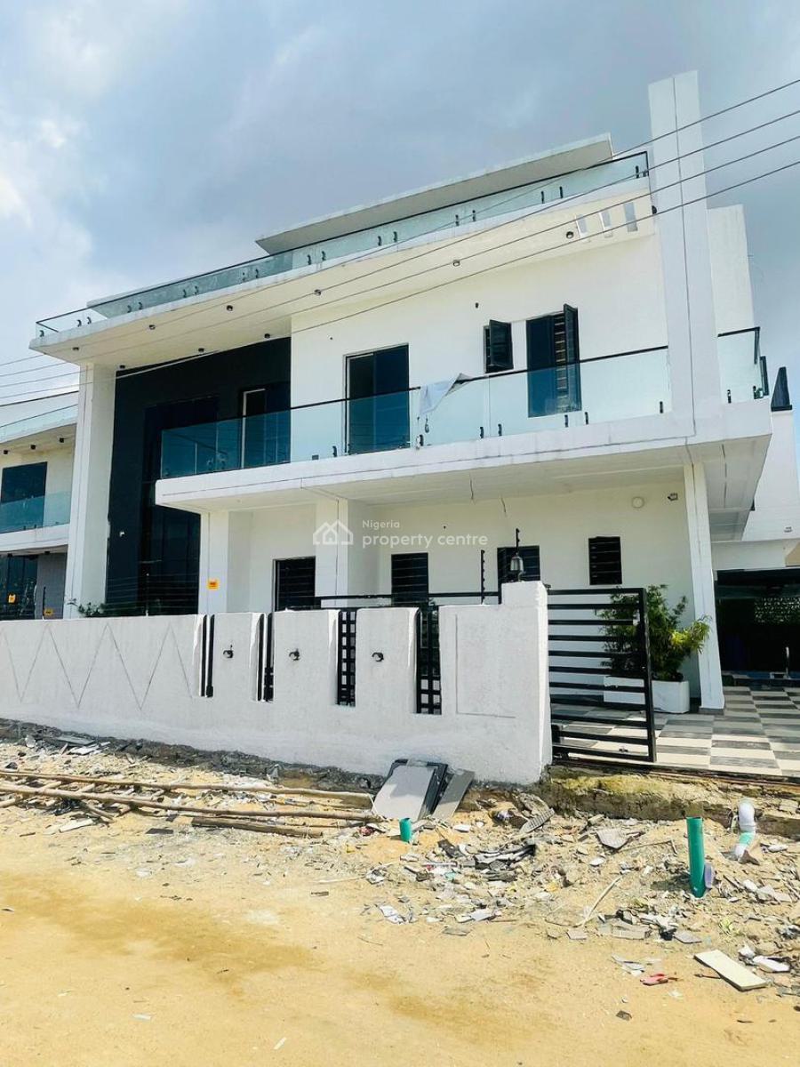 Luxury 5 Bedroom Fully Detached Duplex Smart Home, Smart Automated Home with Pool and Bq in a Secured Estate, Lekki Phase 2, Lekki, Lagos, Detached Duplex for Sale