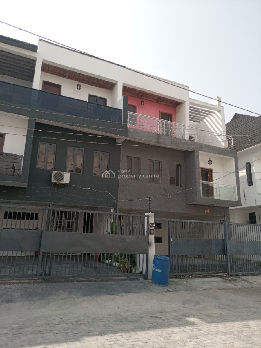 Self Compound 4 Bedroom Semi Detached Duplex with Bq, Idado, Lekki, Lagos, Semi-detached Duplex for Sale