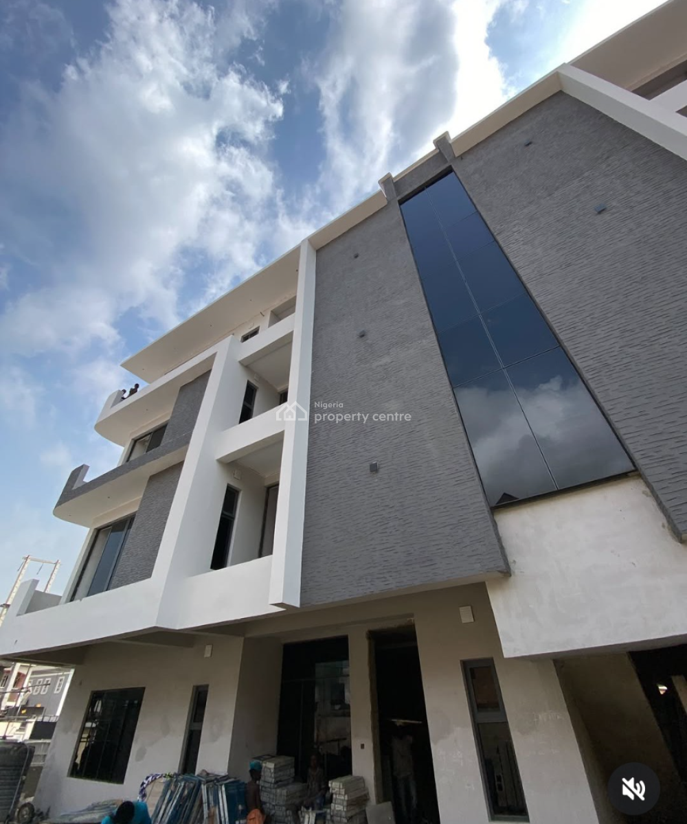 Exquisite Newly Built 3bedroom Flat with Bq at Lekki Phase 1, Lekki Phase 1, Lekki Phase 1, Lekki, Lagos, Block of Flats for Sale