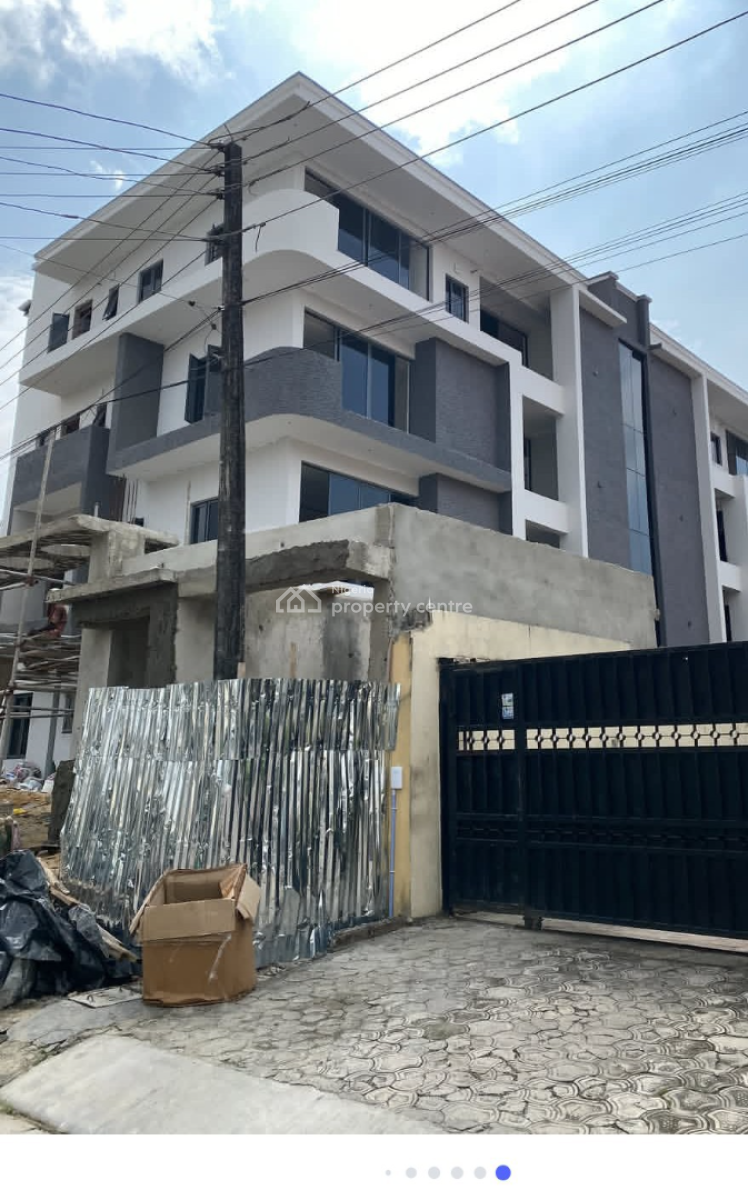 Exquisite Newly Built 3bedroom Flat with Bq at Lekki Phase 1, Lekki Phase 1, Lekki Phase 1, Lekki, Lagos, Block of Flats for Sale
