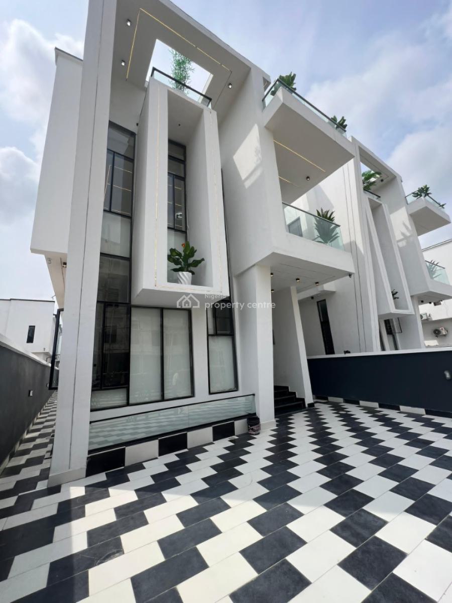 Brand New  5 Bedroom Duplex with Swimming Pool and Bq, Chevron, Lekki, Lagos, Detached Duplex for Sale