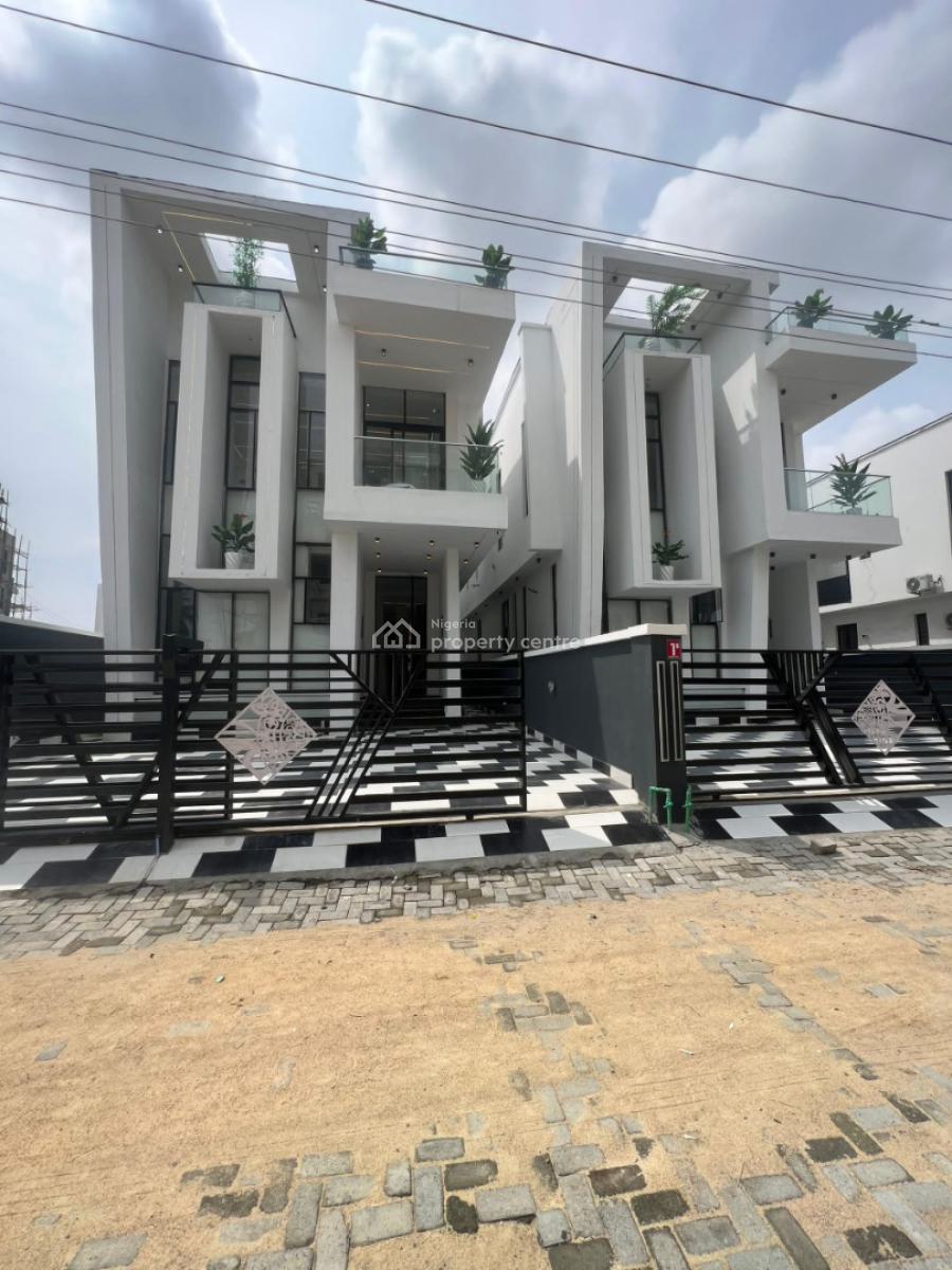 Brand New  5 Bedroom Duplex with Swimming Pool and Bq, Chevron, Lekki, Lagos, Detached Duplex for Sale