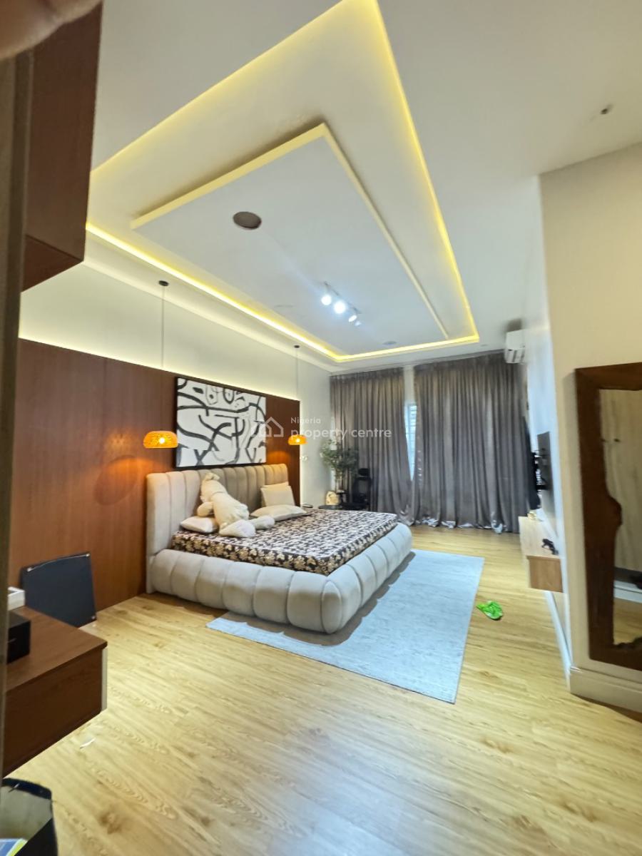 Unfurnished Luxurious Services 4 Bedroom Duplex with Bq. with Pool Gym, Orchid Road Lekki, Lekki, Lagos, Semi-detached Duplex for Rent