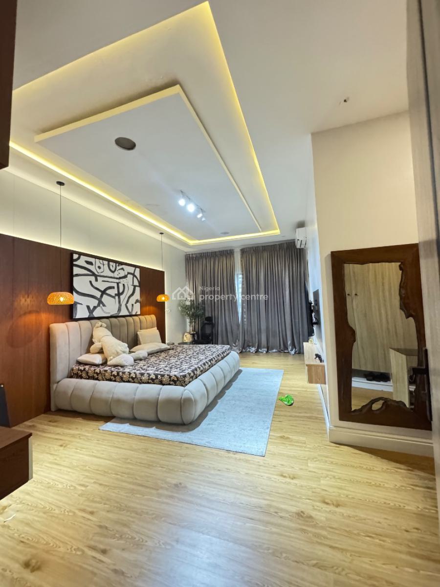 Unfurnished Luxurious Services 4 Bedroom Duplex with Bq. with Pool Gym, Orchid Road Lekki, Lekki, Lagos, Semi-detached Duplex for Rent