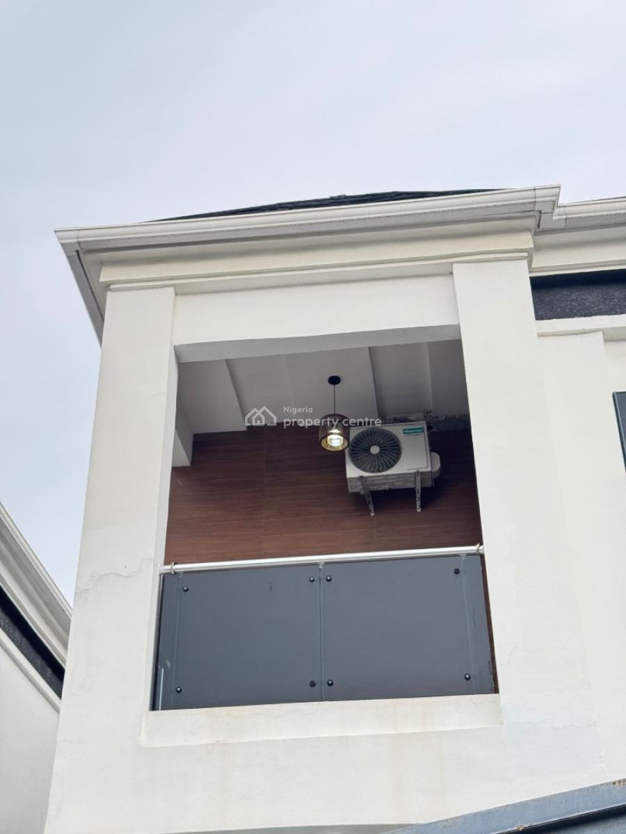 Unfurnished Luxurious Services 4 Bedroom Duplex with Bq. with Pool Gym, Orchid Road Lekki, Lekki, Lagos, Semi-detached Duplex for Rent