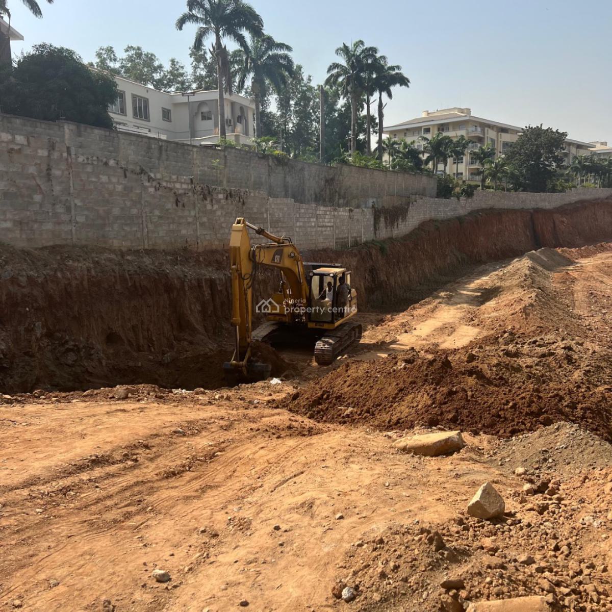 Developed Land with Internal Roads and Drainages Done, Maitama District, Abuja, Residential Land for Sale