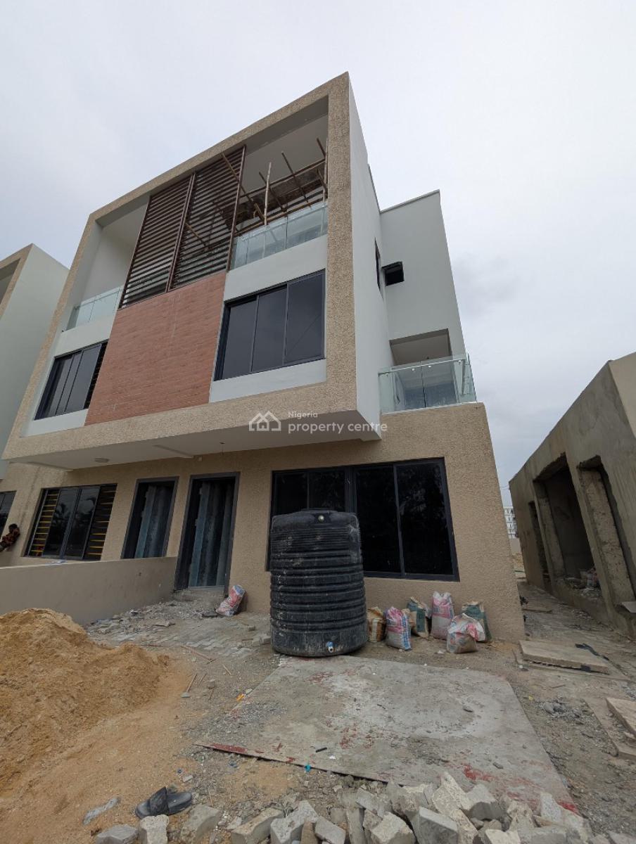 Contemporary Neatly Seminary 4bedroom Detached Duplex, Ikate Elegushi, Lekki, Lagos, Terraced Duplex for Sale