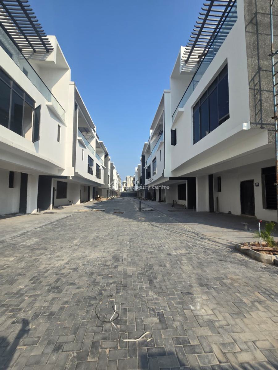 Exquisitely Finished Serviced 4 Bedroom Terrace with a Room Bq, Off Freedom Way, Ikate Elegushi, Lekki, Lagos, Terraced Duplex for Sale