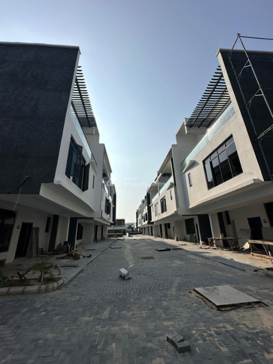 Exquisitely Finished Serviced 4 Bedroom Terrace with a Room Bq, Off Freedom Way, Ikate Elegushi, Lekki, Lagos, Terraced Duplex for Sale
