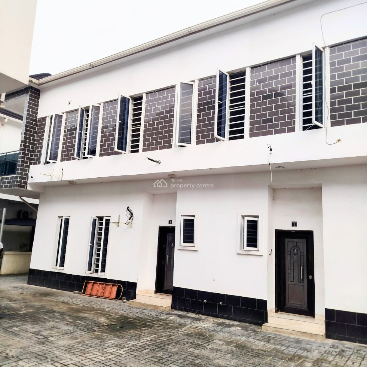 Fantastic 4 Bedroom Terrace Duplex, Cluster Estate Off Lekki County Road, Ikota, Lekki, Lagos, Terraced Duplex for Rent