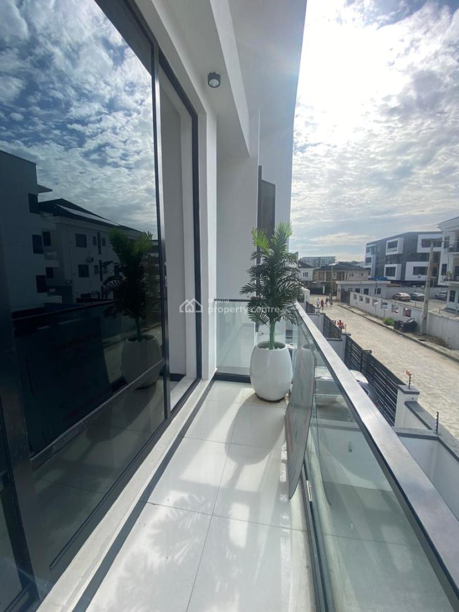 Brand New 4 Bedroom Semi Detached Duplex with Bq and Separate Compound, Ikate, Lekki, Lagos, Semi-detached Duplex for Rent