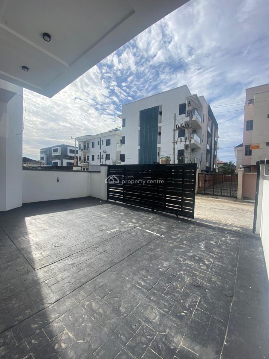 Brand New 4 Bedroom Semi Detached Duplex with Bq and Separate Compound, Ikate, Lekki, Lagos, Semi-detached Duplex for Rent