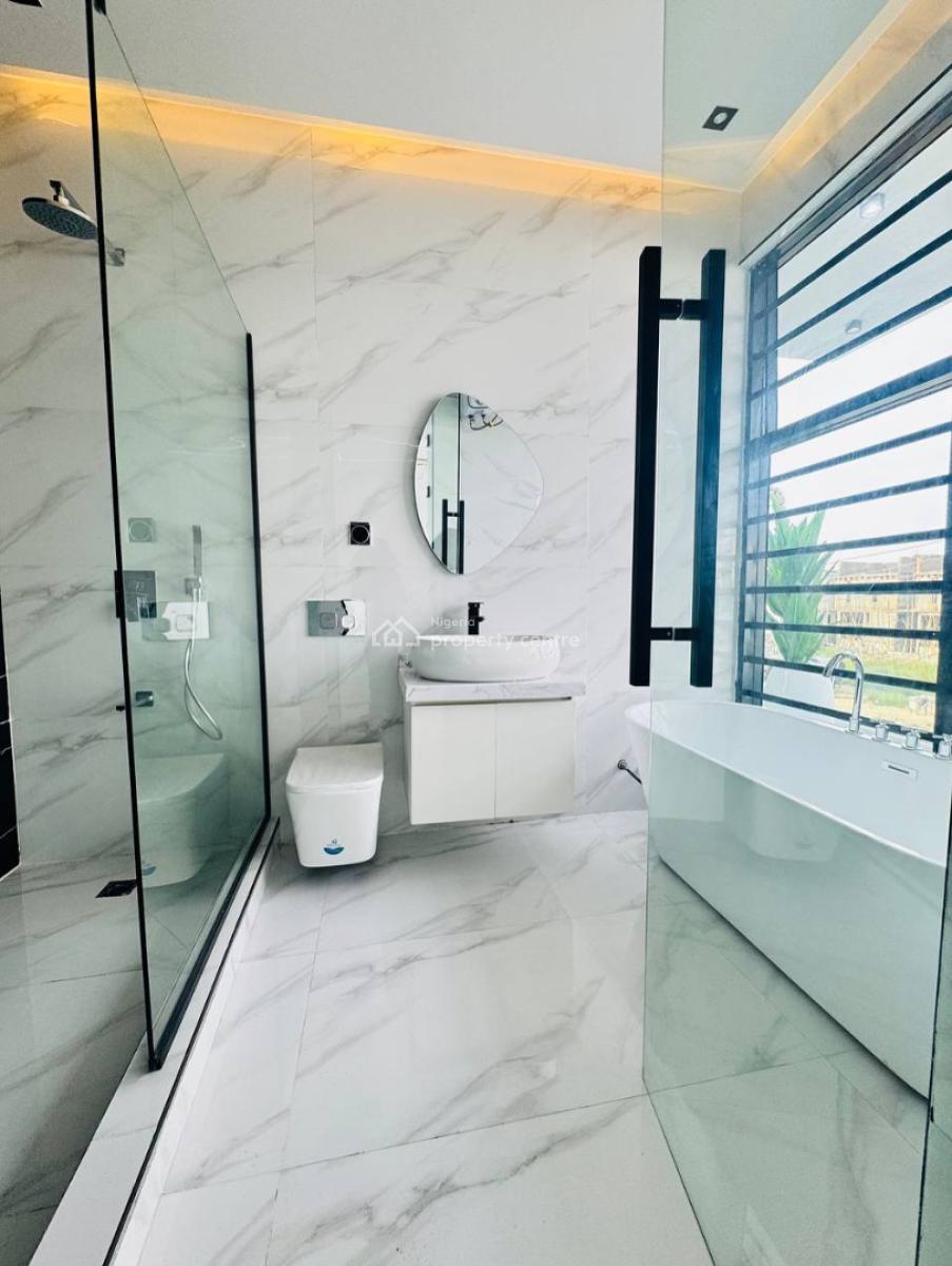 4 Bedroom Semi Detached Duplex with 1 Room Bq - All Rooms En-suite, Lekki Palm City, Ajah, Lagos, Semi-detached Duplex for Sale