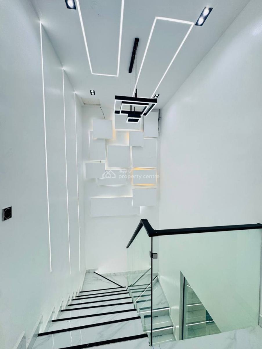 4 Bedroom Semi Detached Duplex with 1 Room Bq - All Rooms En-suite, Lekki Palm City, Ajah, Lagos, Semi-detached Duplex for Sale