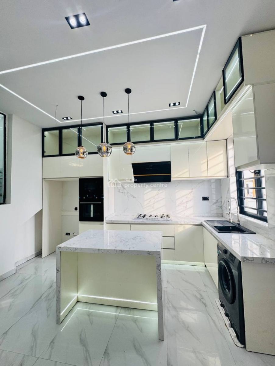 4 Bedroom Semi Detached Duplex with 1 Room Bq - All Rooms En-suite, Lekki Palm City, Ajah, Lagos, Semi-detached Duplex for Sale