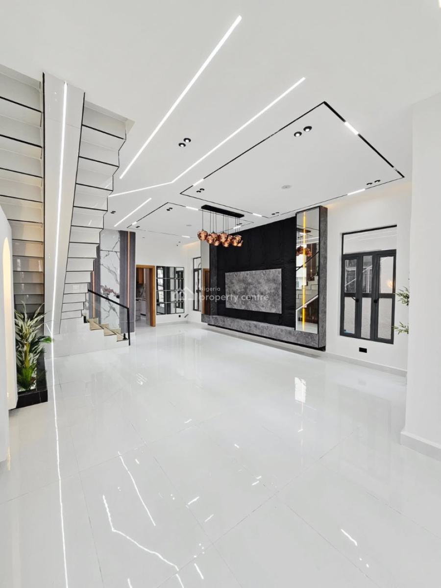 Brand New Modern 5 Bedroom Fully Detached Duplex with Swimming Pool, Ajah, Lagos, Detached Duplex for Sale