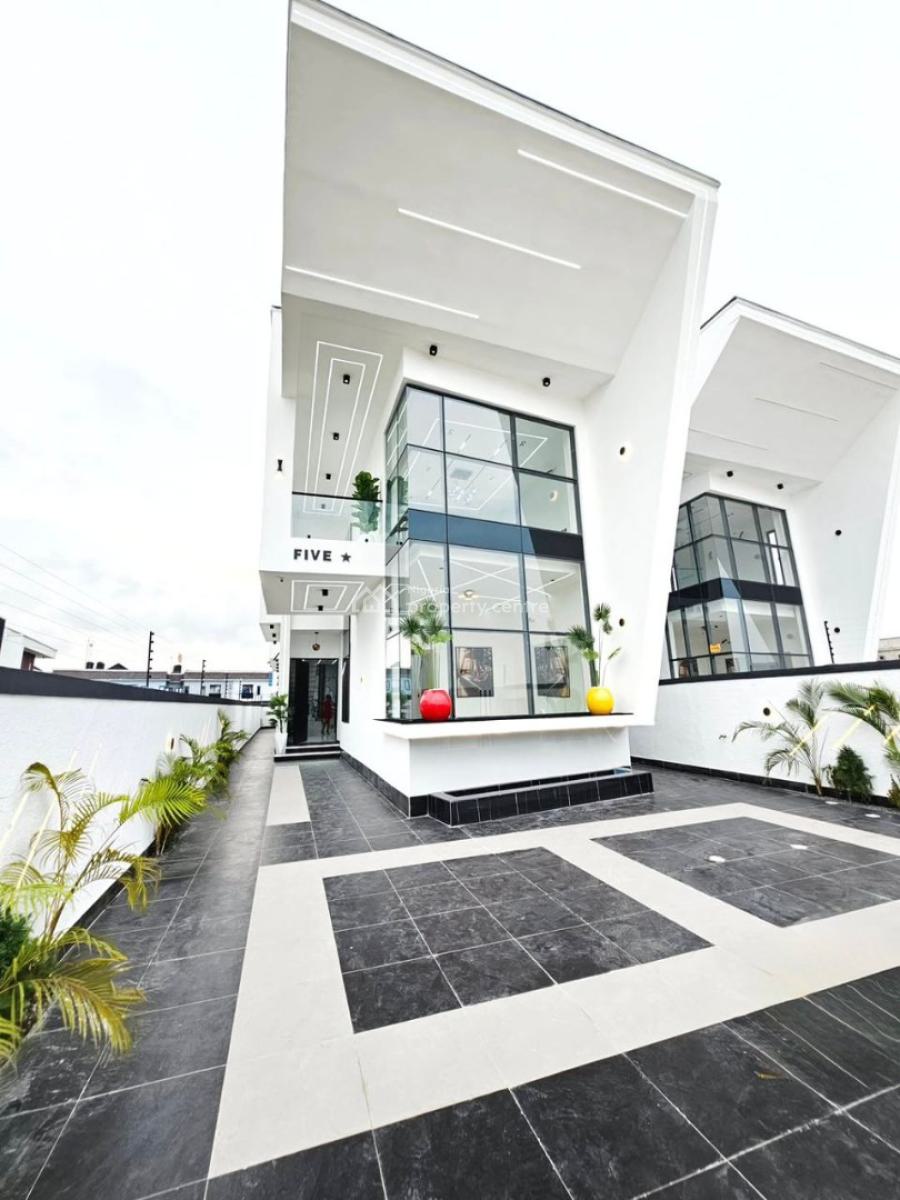 Brand New Modern 5 Bedroom Fully Detached Duplex with Swimming Pool, Ajah, Lagos, Detached Duplex for Sale