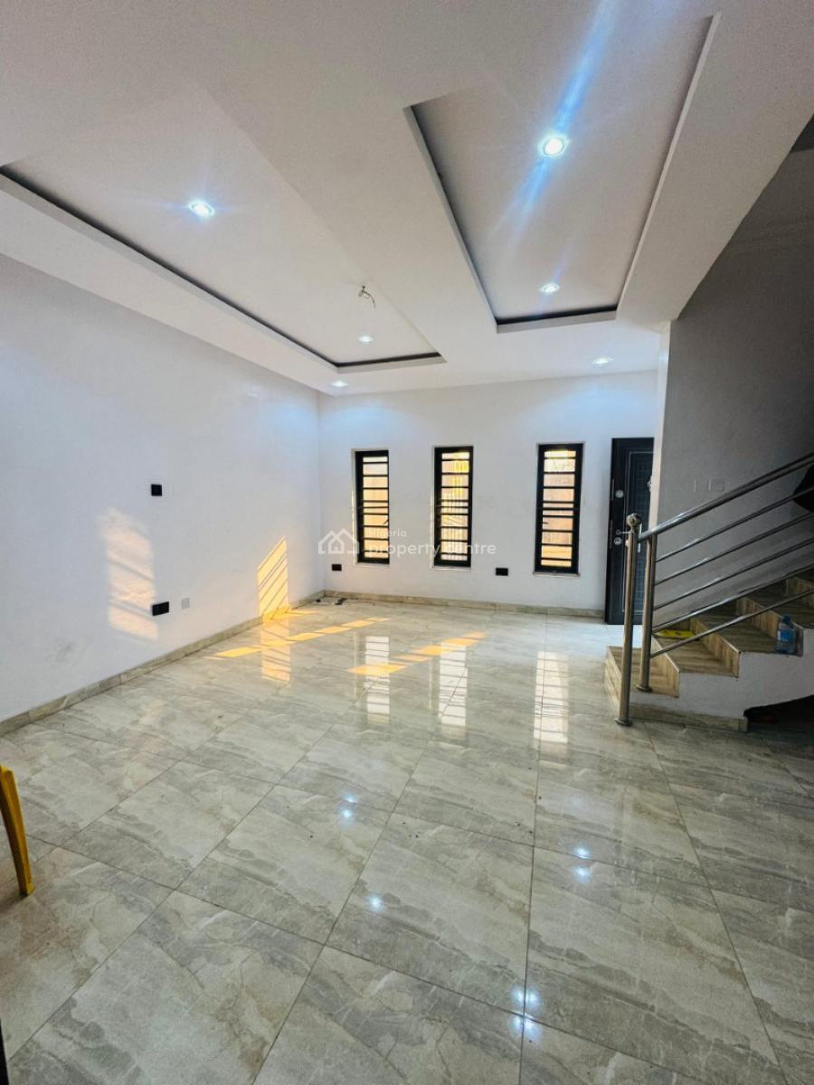 Sophisticated 4-bedroom Terrace Duplex, Fully Fitted Kitchen with Premium Appliances, Gbagada, Lagos, Terraced Duplex for Sale
