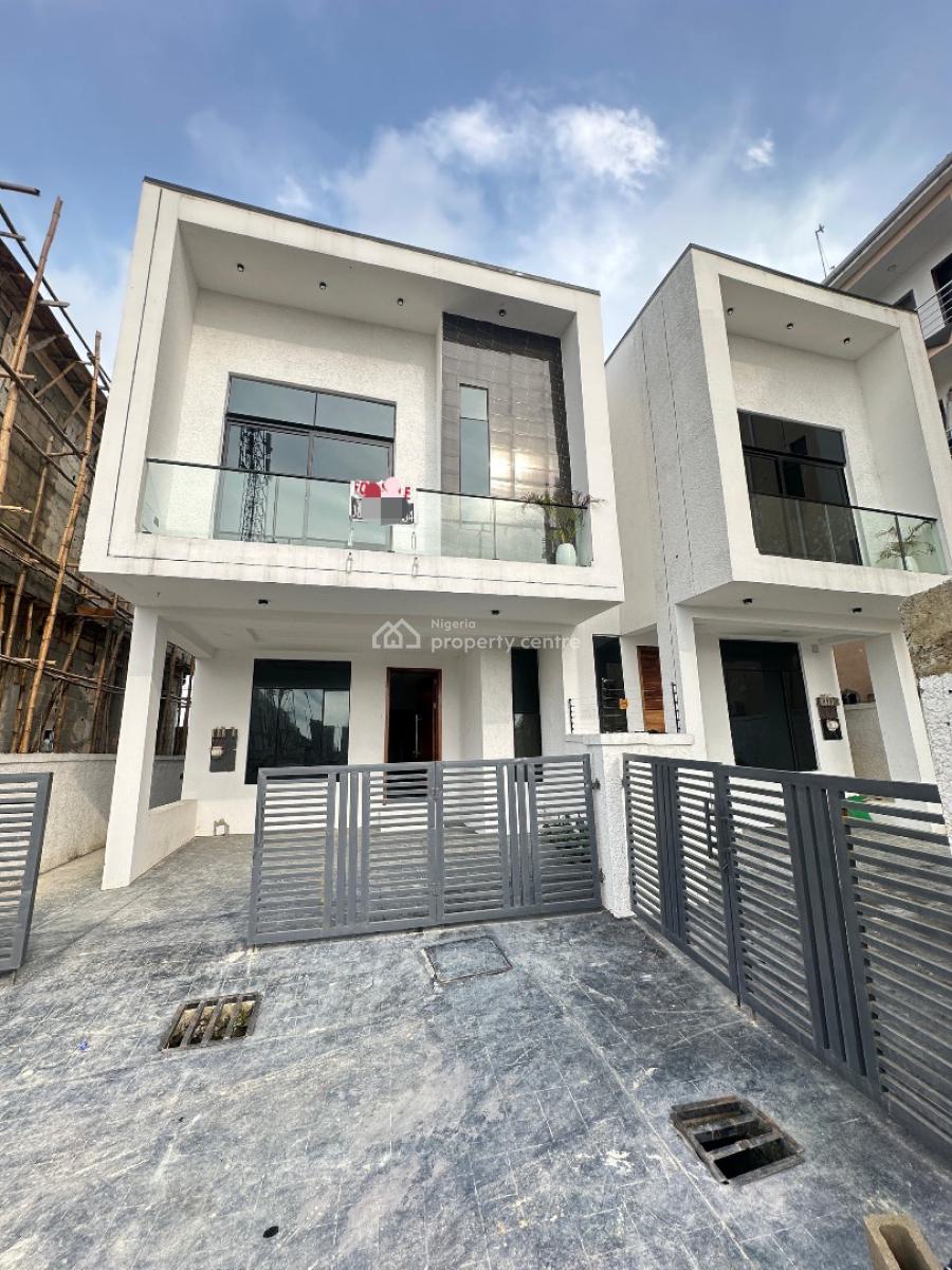 Luxury Spacious 4 Bedroom Semi-detached Duplex with Bq, Ikota, Ikota, Lekki, Lagos, Semi-detached Duplex for Sale