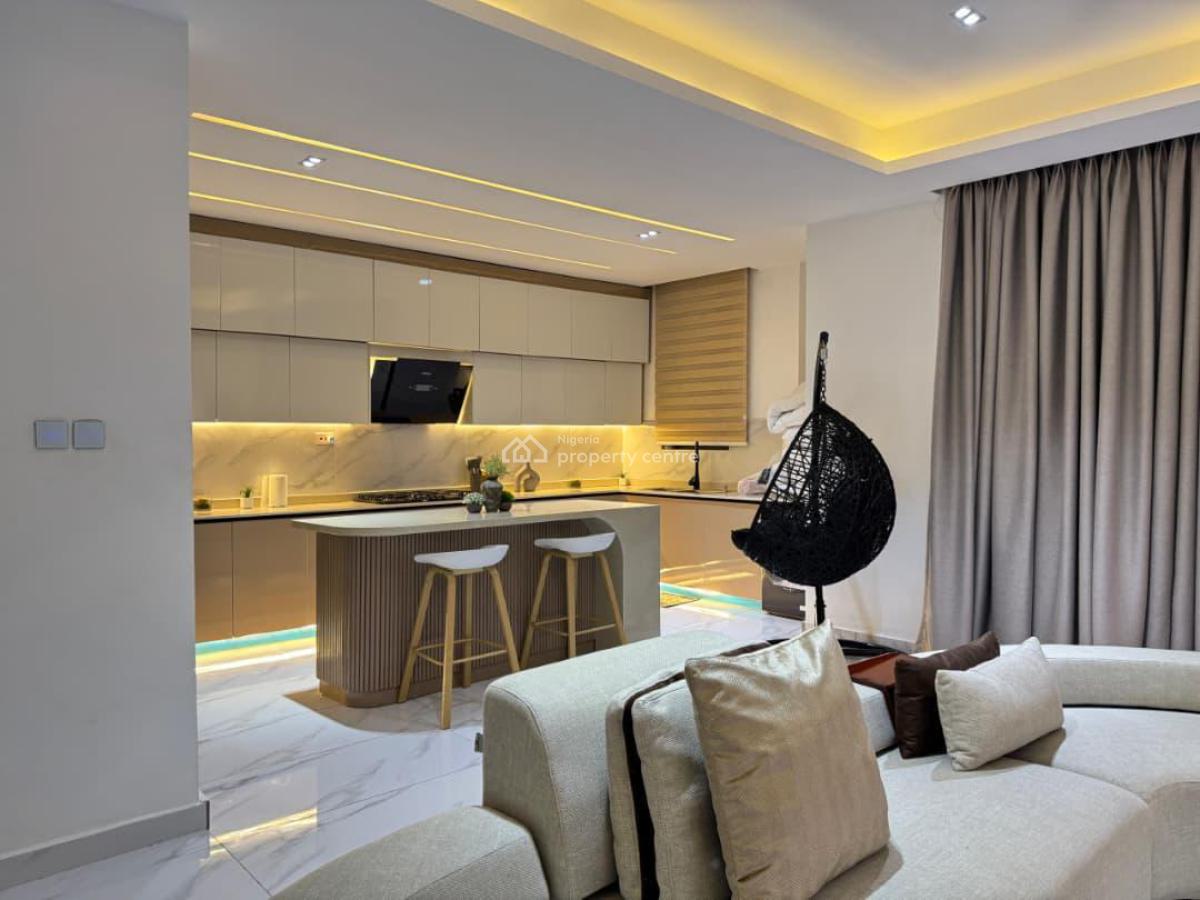 Luxury 2 Bedroom Apartment with Ps5 & Swimming Pool, Lekki Right, Lekki, Lagos, Flat / Apartment Short Let