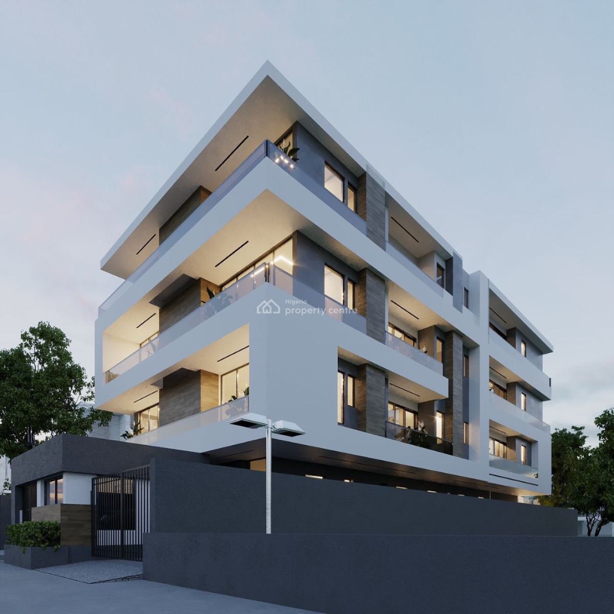 Most Impeccable Off Plan Project, Yaba, Lagos, Block of Flats for Sale