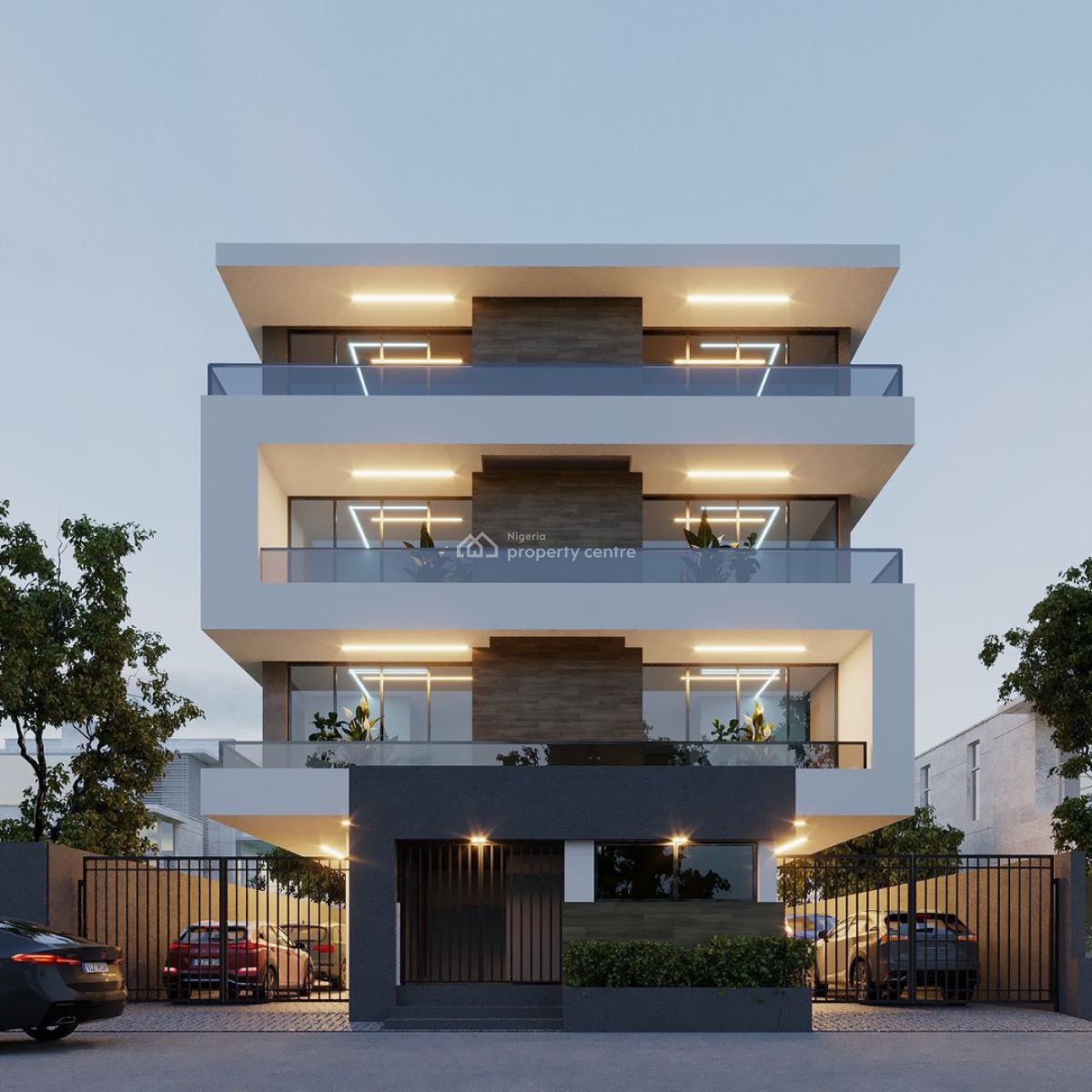 Most Impeccable Off Plan Project, Yaba, Lagos, Block of Flats for Sale