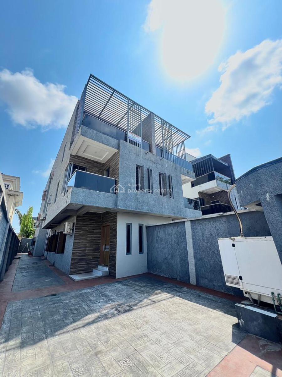 5bedroom Furnished Semi Detached House with 2rooms Bq and Study Room, Parkview Ikoyi Lagos, Ikoyi, Lagos, Semi-detached Duplex for Rent