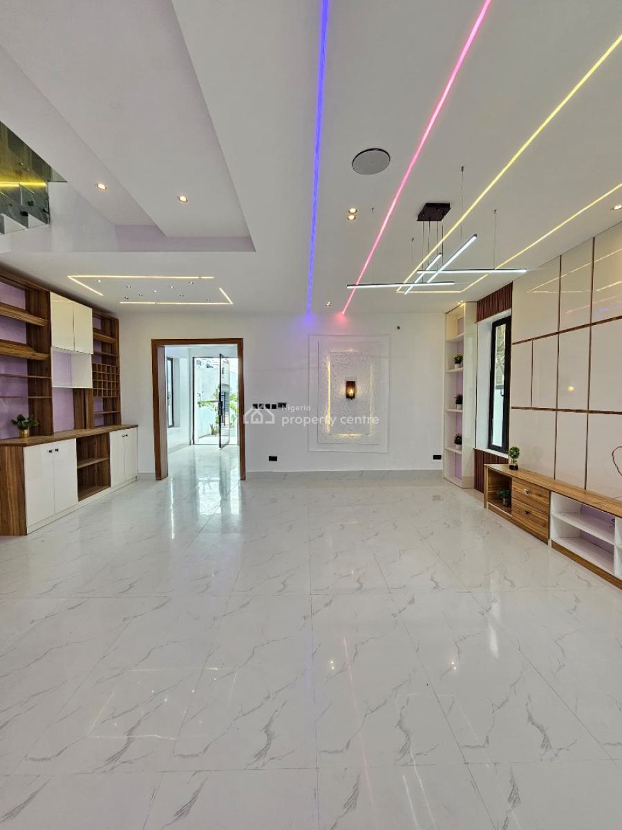 Spacious 5 Bedroom Fully Detached Duplex with Bq and Pool, Ajah, Lagos, Detached Duplex for Sale